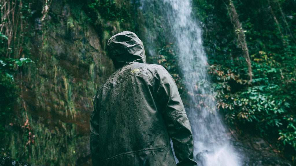 Waterproof trail running jacket