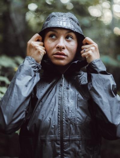 Waterproof trail running jacket