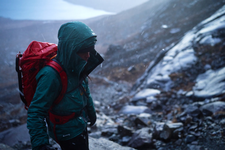 Waterproof trail running jacket