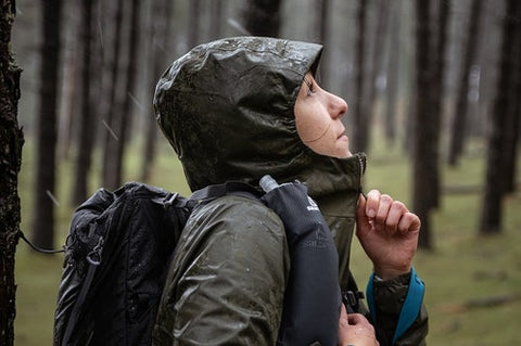 Waterproof trail running jacket